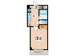 マウンテンハイツ【2階】の間取り