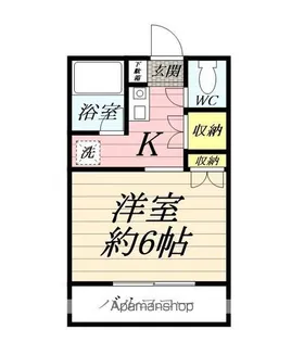 ルフィーノ妻田【2階】の間取り