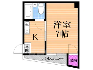 セブル・ハウス【4階】の間取り