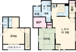 はなみずき【1階】の間取り