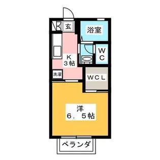 シャンテ【2階】の間取り