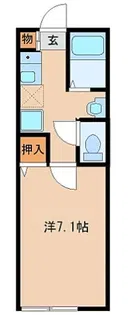 ノースイースト津田沼【1階】の間取り