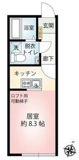 ルシオ南生田【1階】の間取り