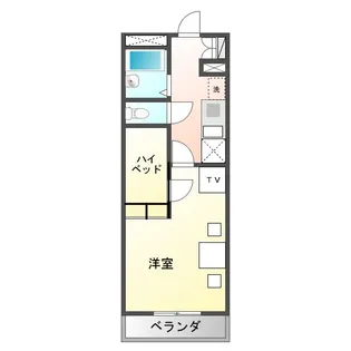 サニータウンII【1階】の間取り