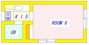 ビューハイム小石I【2階】の間取り