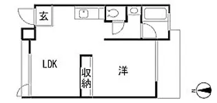 AXiS【4階】の間取り
