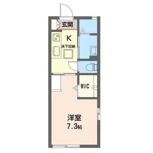 Flora Ogikubo【1階】の間取り