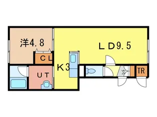 LIS COURT【1階】の間取り