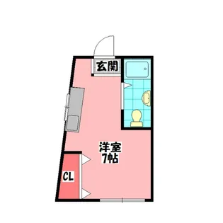 メゾンド浅田【3階】の間取り