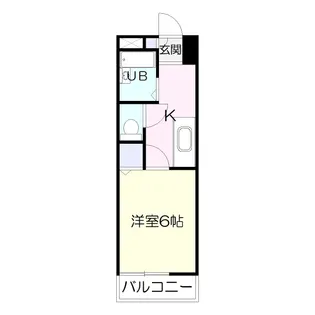 鹿児島県鹿児島市武1【マンション】の間取り