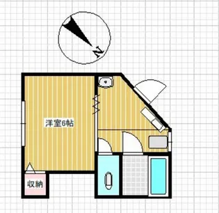 黒住ビル【5階】の間取り