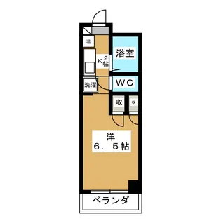 フジマンション中葛西【4階】の間取り