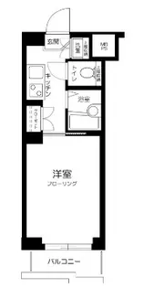 ルーブル芝公園【6階】の間取り