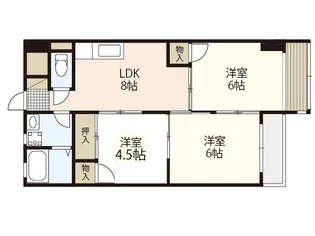 脇中ビル【3階】の間取り