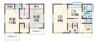 神奈川県横須賀市公郷町5【一戸建】の間取り