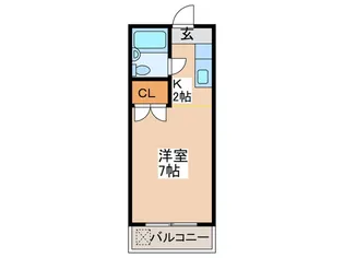 アゼリア鷺沼【3階】の間取り