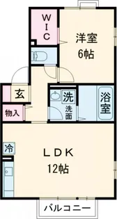 ウィルモアK【2階】の間取り