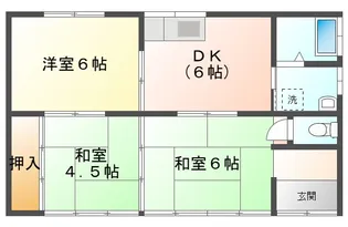 鹿児島県鹿屋市笠之原町【一戸建】の間取り