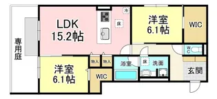 福岡県北九州市八幡東区西本町2【アパート】の間取り