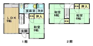 青森県弘前市大字宮園5【一戸建】の間取り