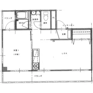 ソピアー北千住【3階】の間取り
