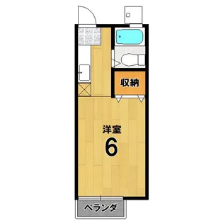 サンシティ西賀茂【2階】の間取り