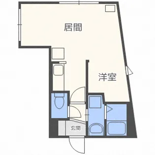 ヴェレーナ二十四軒【4階】の間取り