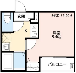 Portofino (ポルトフィーノ)【2階】の間取り