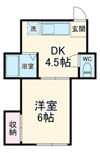 木本マンション【2階】の間取り