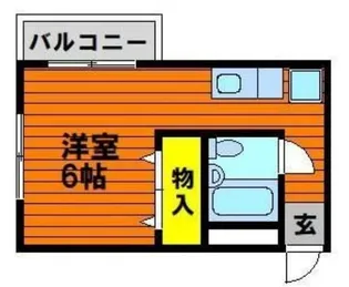シルクハウスくらしき【3階】の間取り