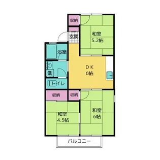 コーポラス88【2階】の間取り