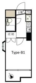 メゾンドール川崎【1階】の間取り