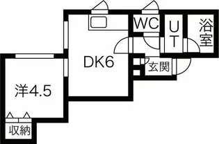 PLAZA IN M・K【2階】の間取り