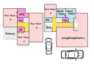 大阪府岸和田市磯上町3【一戸建】の間取り