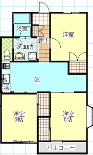 アモウト21【2階】の間取り
