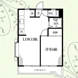 GRADEHOUSE国立【1階】の間取り