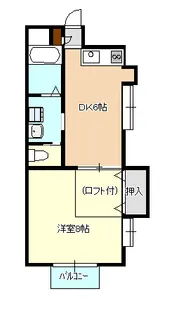 RMレジデンスA・B【1階】の間取り