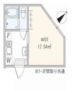 アザーレ・スフィーダ淵野辺【3階】の間取り