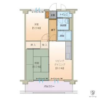 レジデンス・アダージオ【2階】の間取り