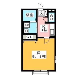 センチュリーハイムIII【1階】の間取り