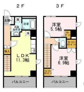 シルフィッドの間取り