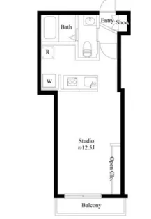東京都板橋区清水町【アパート】の間取り