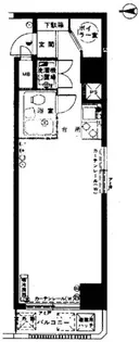 後楽園ビューハイツ【12階】の間取り