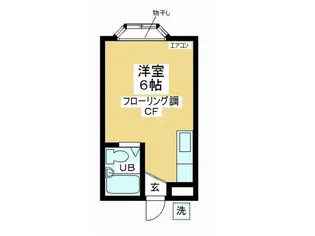 チェリム霞ヶ関【2階】の間取り