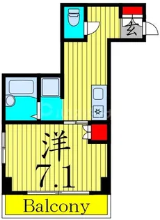 ベルフォレスト【2階】の間取り