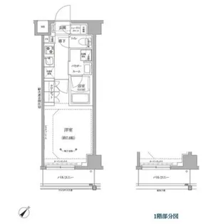 RELUXIA北赤羽【5階】の間取り