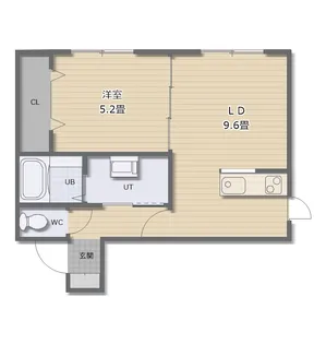 Libre【2階】の間取り