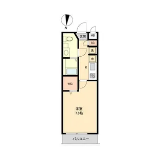 シャトーライフ平塚II【3階】の間取り