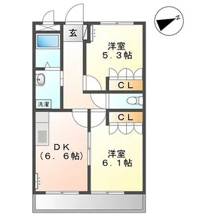 埼玉県川口市大字西立野【マンション】の間取り
