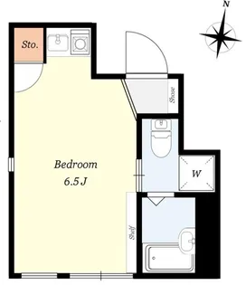 ベルメゾン奥沢【1階】の間取り